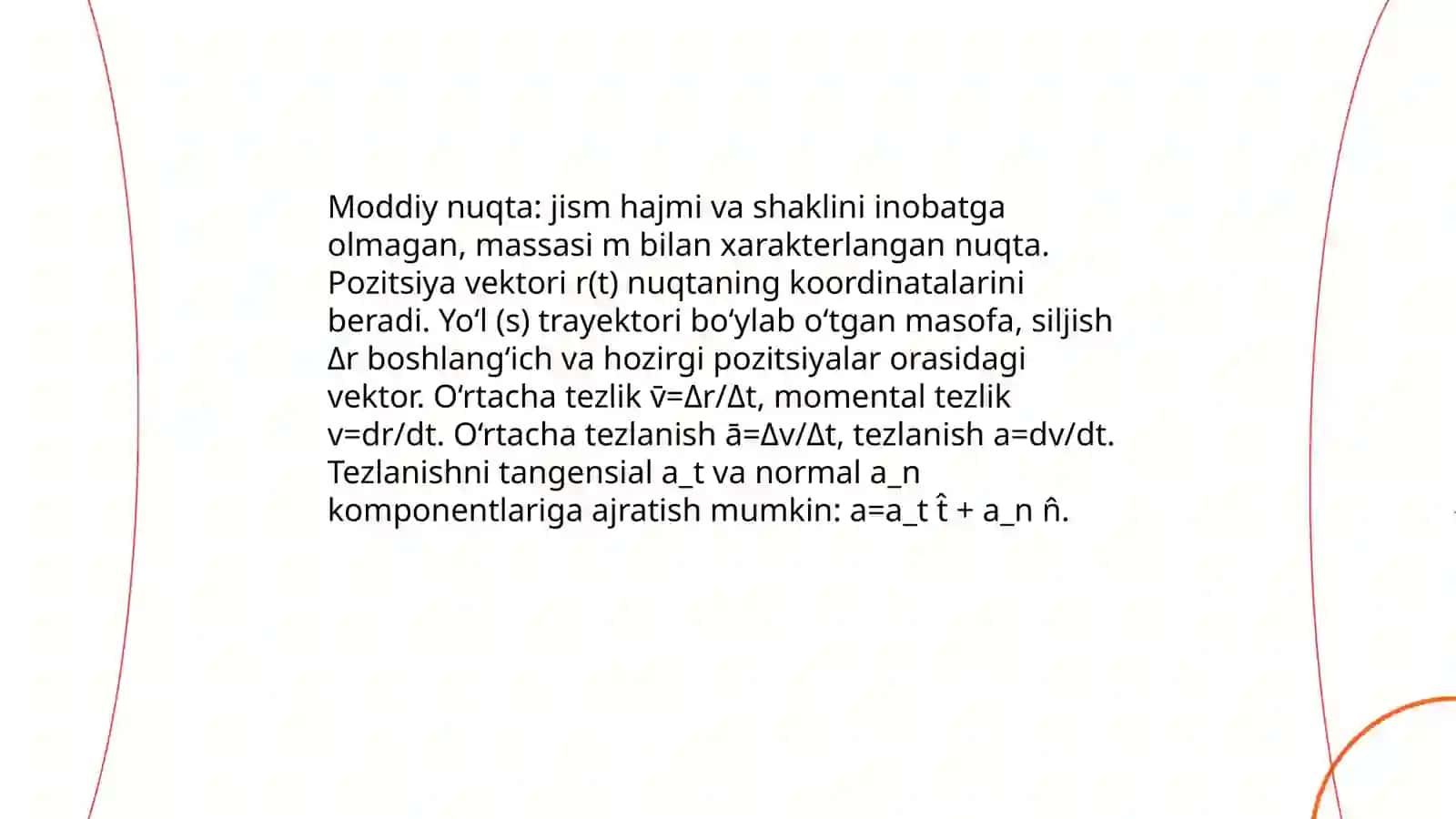 Moddiy nuqta dinamikasi 3