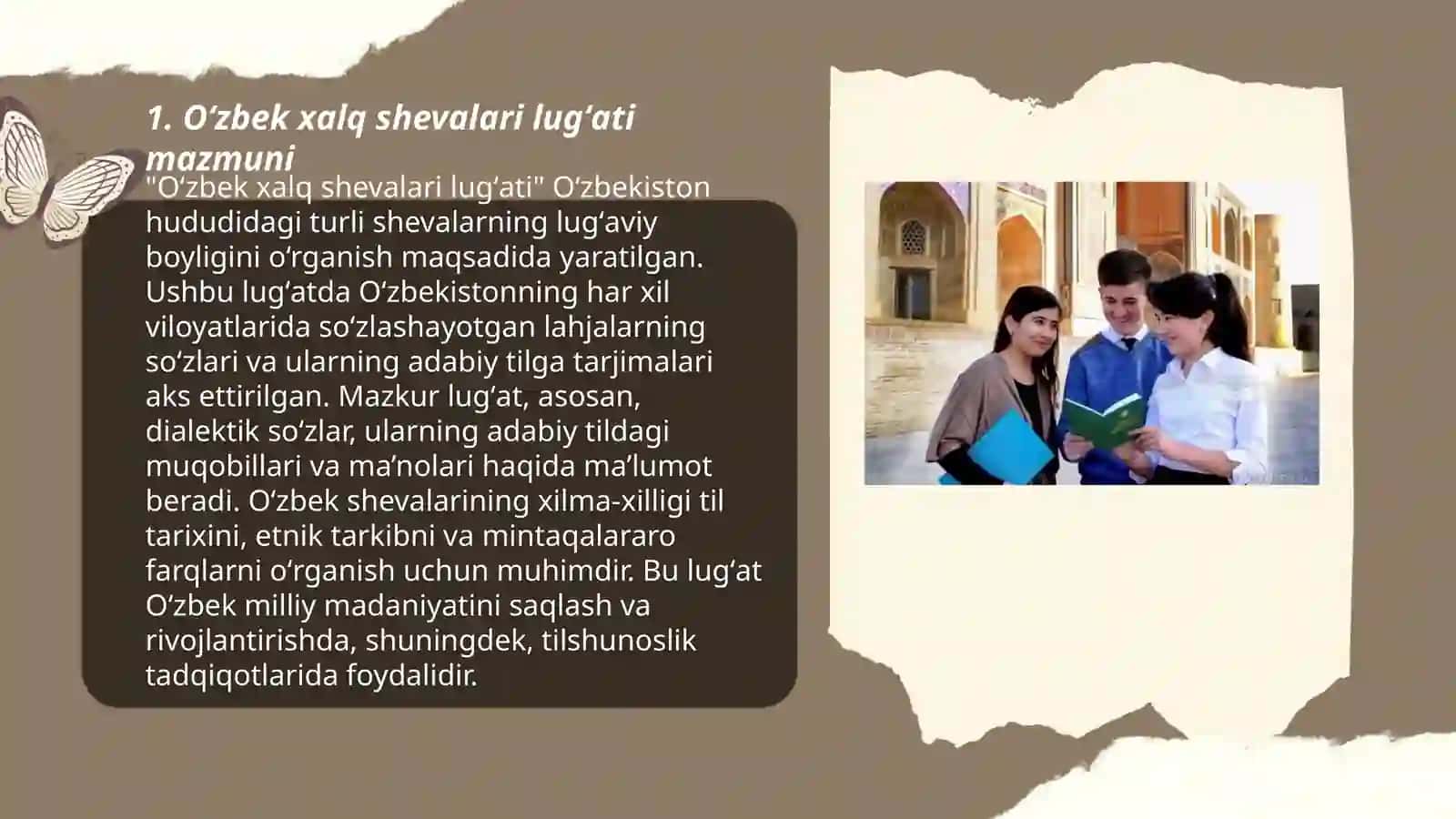 Oʻzbek xalq shevalari lugʻati ustida ishlash 3