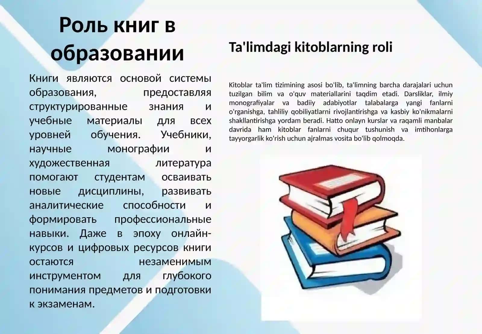 Книги в жизни человека 3