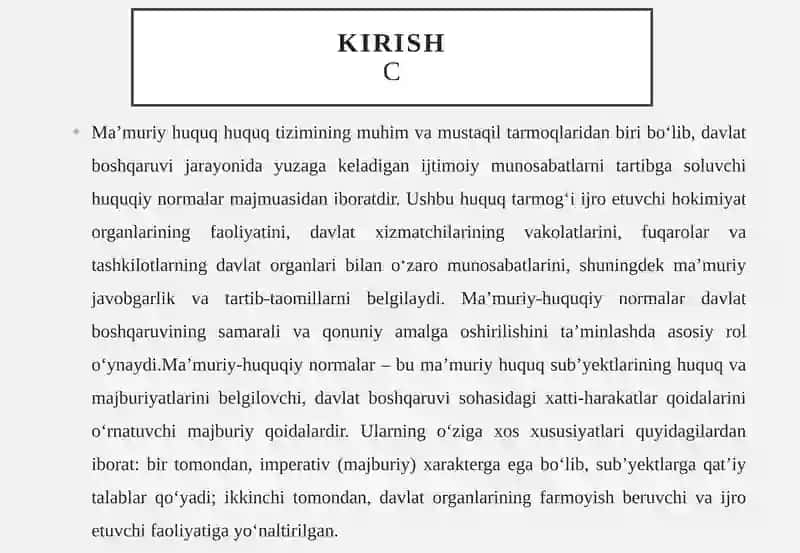 MA’MURIY-HUQUQIY NORMALARNING TASNIFI 3