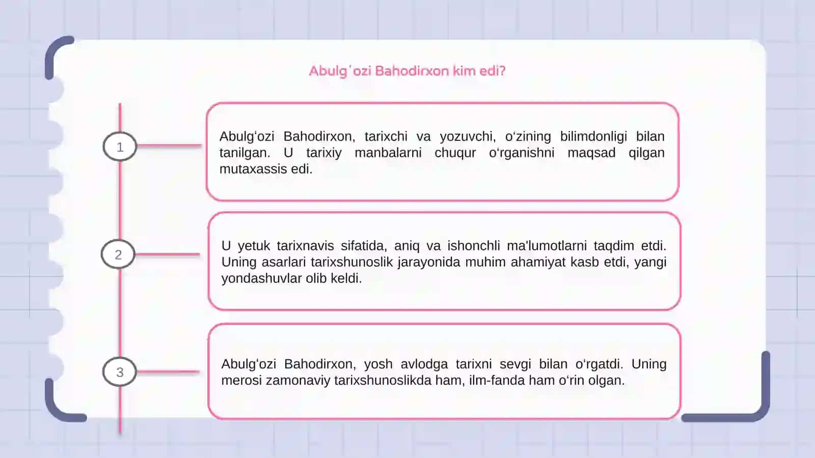 Abulgʻozi Bahodirxon - yetuk tarixnavis 3