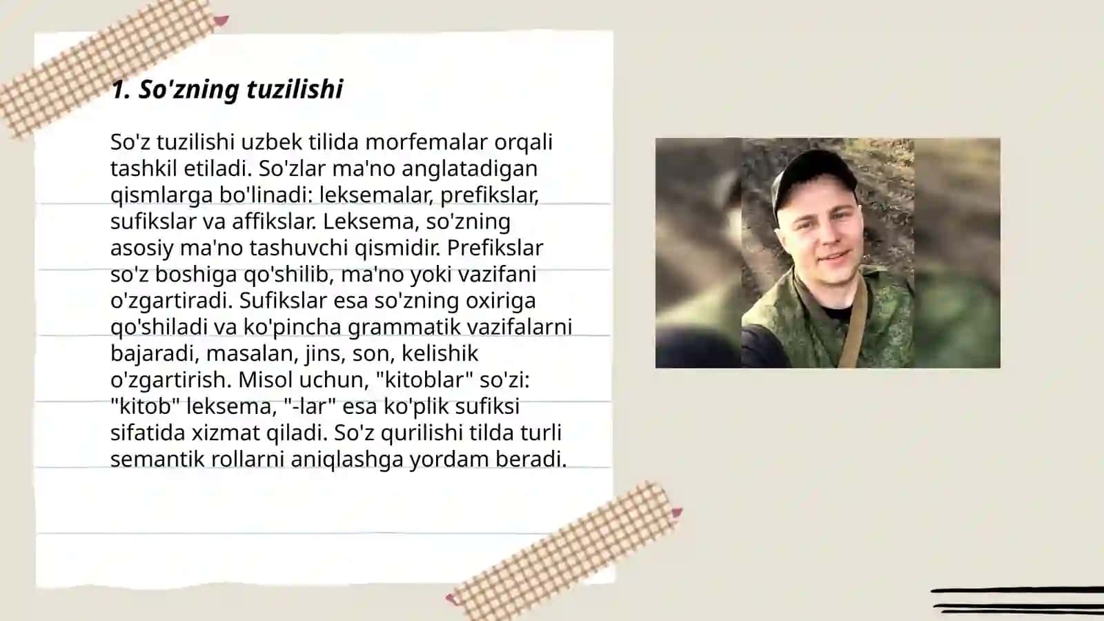 3-sinflarda "So'z tarkibi" mavzusi 3