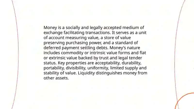The essence and functions of money 3