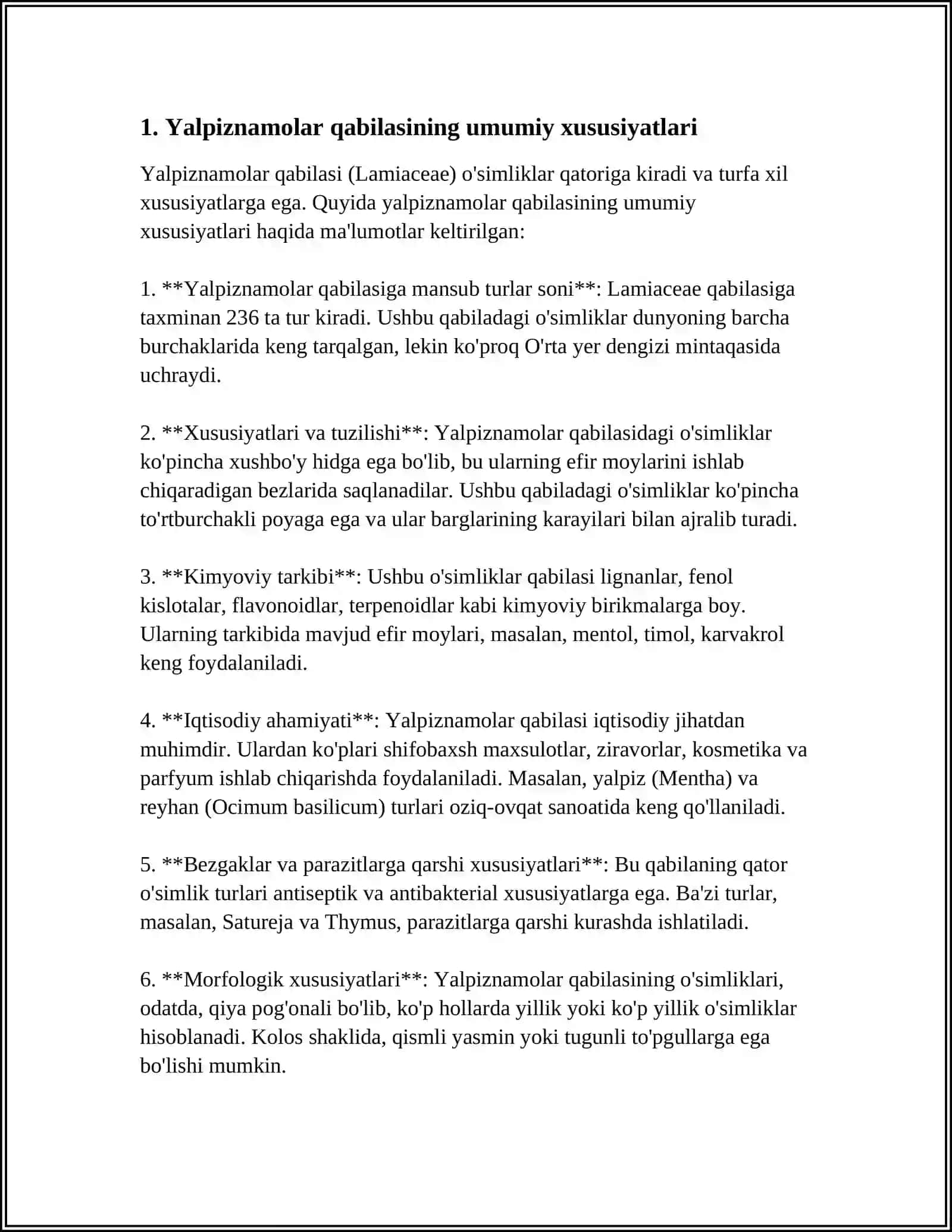 YALPIZNAMOLAR QABILASI 3