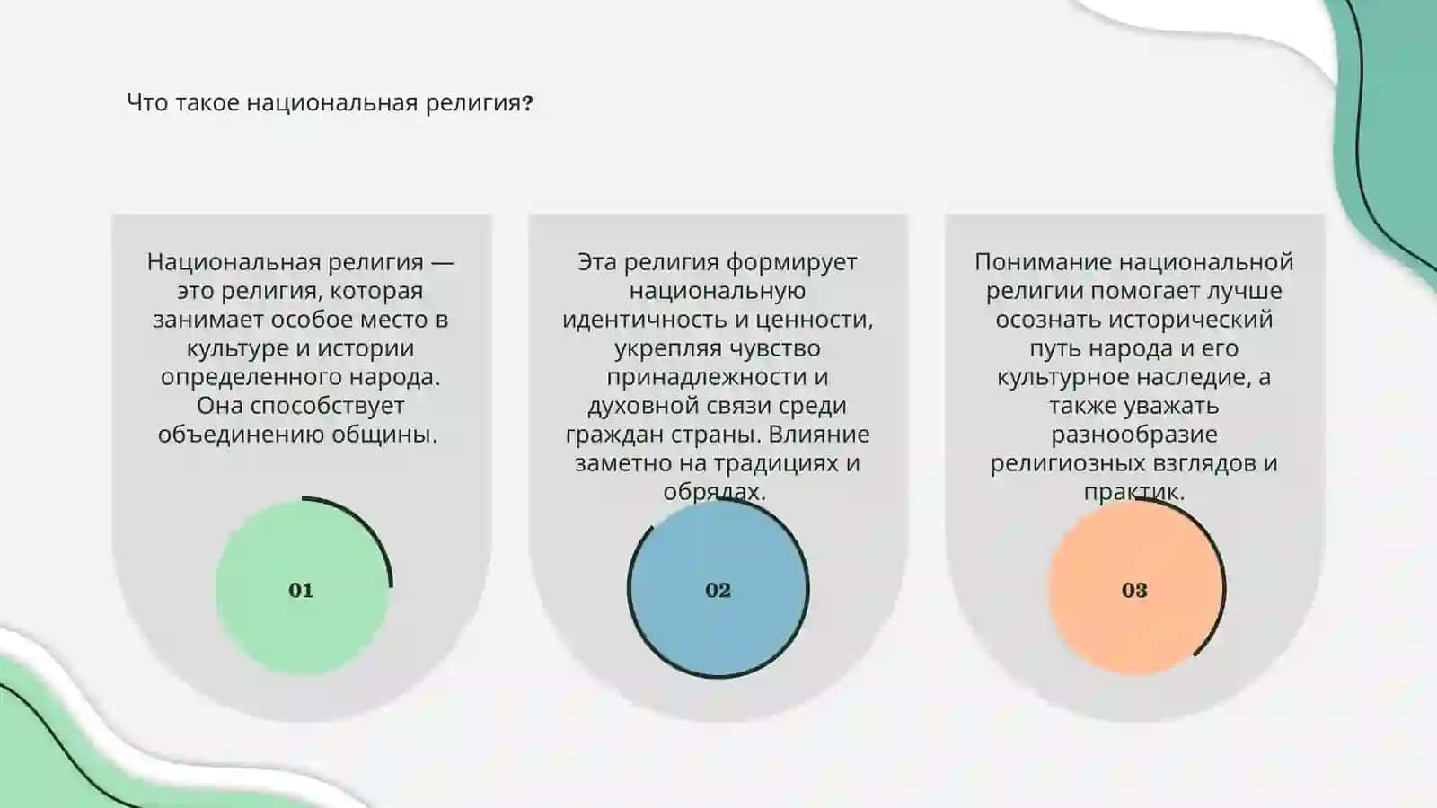 Национальная религия 3