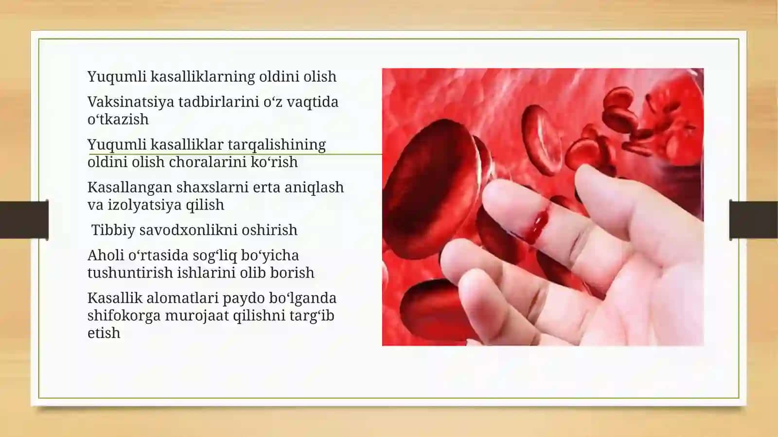 Aholida kasallanishning oldini olish 3