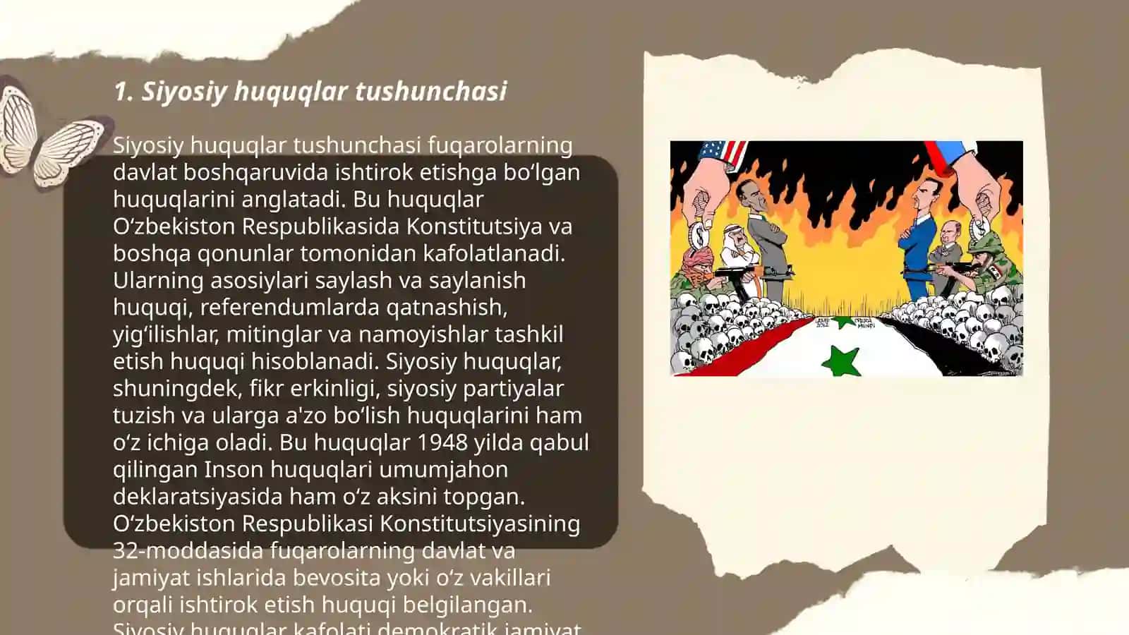 Siyosiy Huquqlar 3