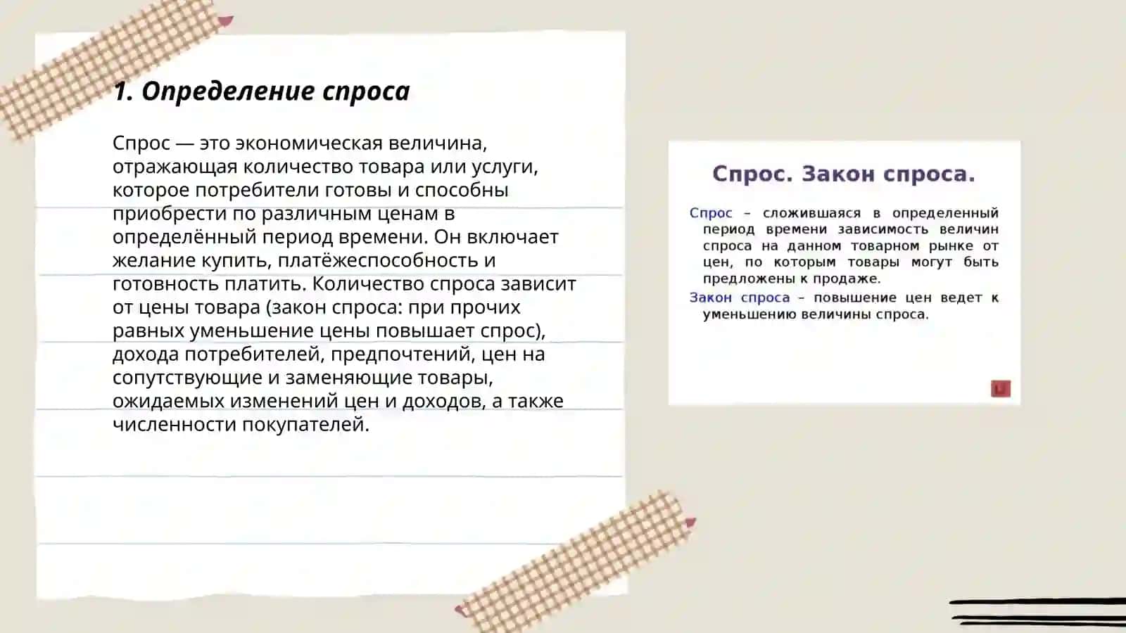 Что такое спрос? 3