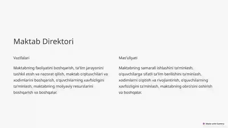 Maktabda Boshqaruv Organlari 3