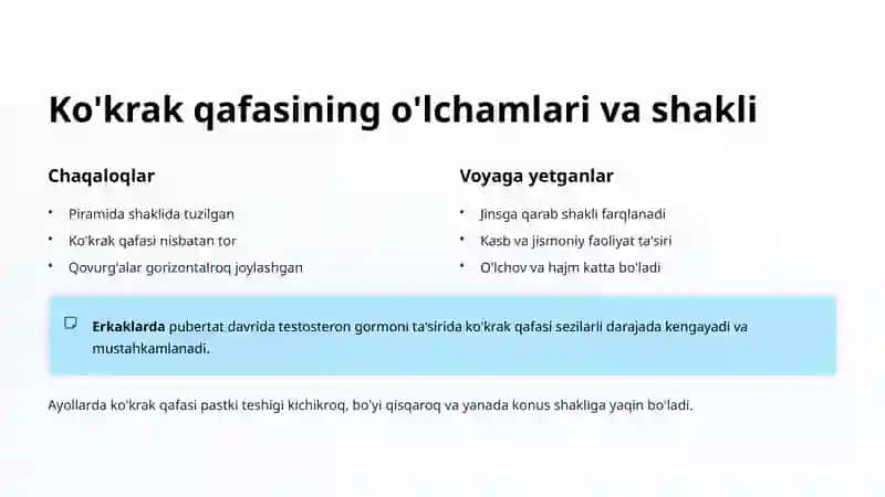 Ko'krak qafasi anatomik diametrlari 3