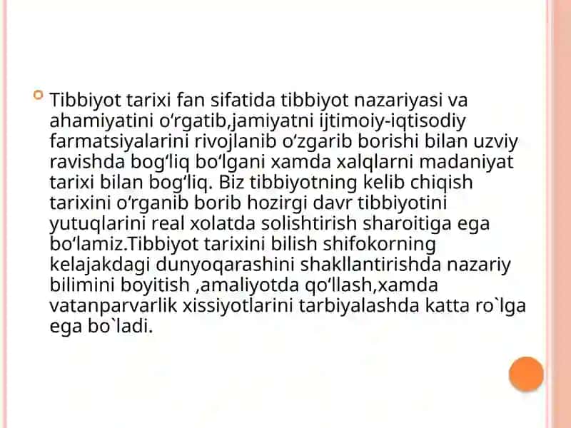 Tibbiyot Tarixini O'rganishda Tarixiy Manbalarning Ahmiyat 3