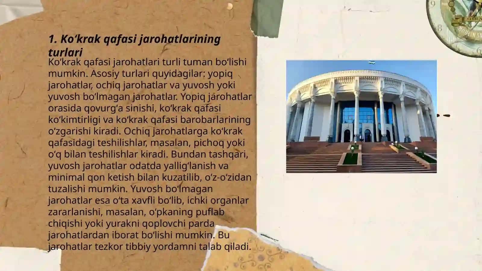 Koʻkrak qafasi organlari jarohatlari 3