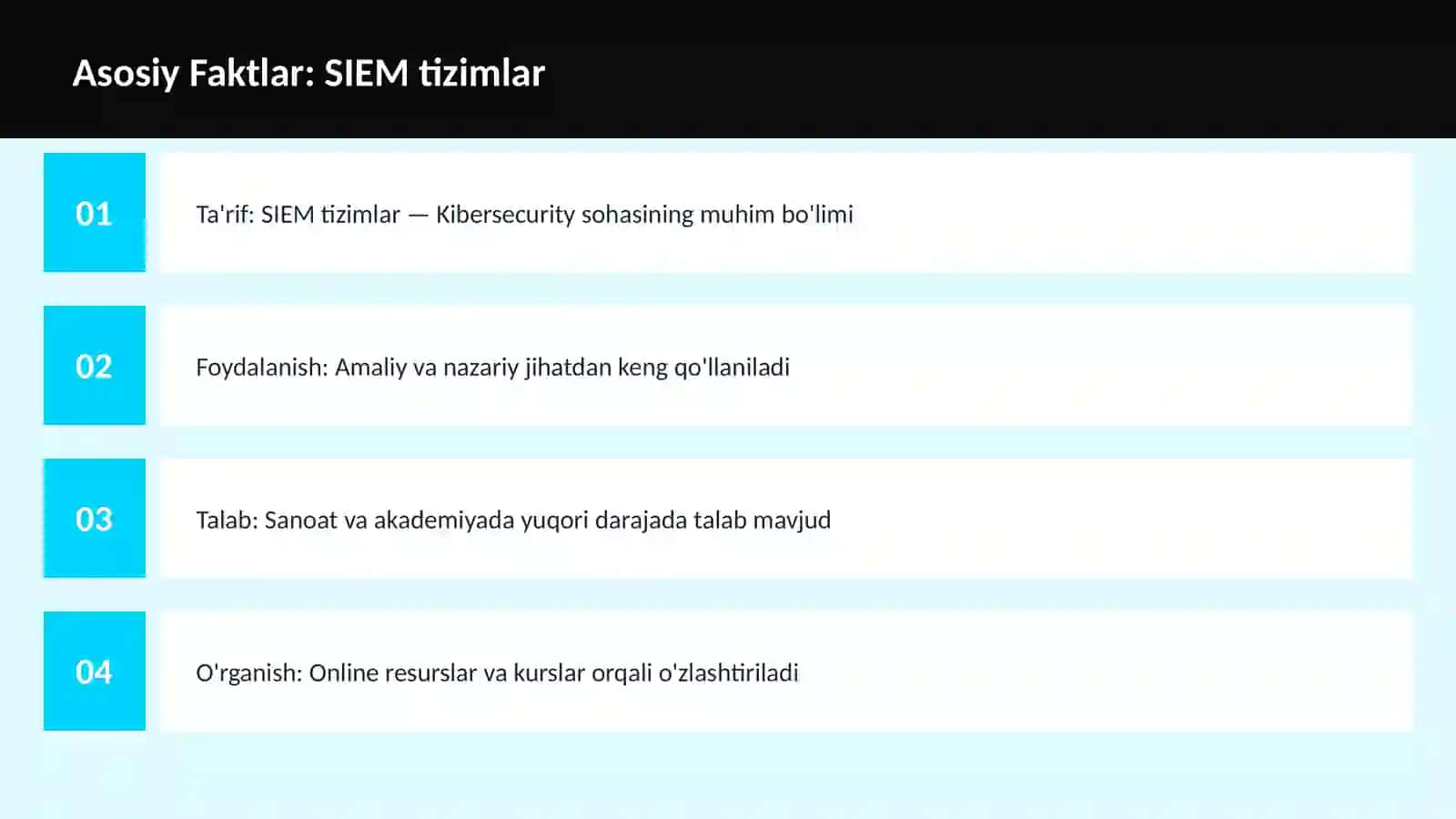 SIEM tizimlar 3