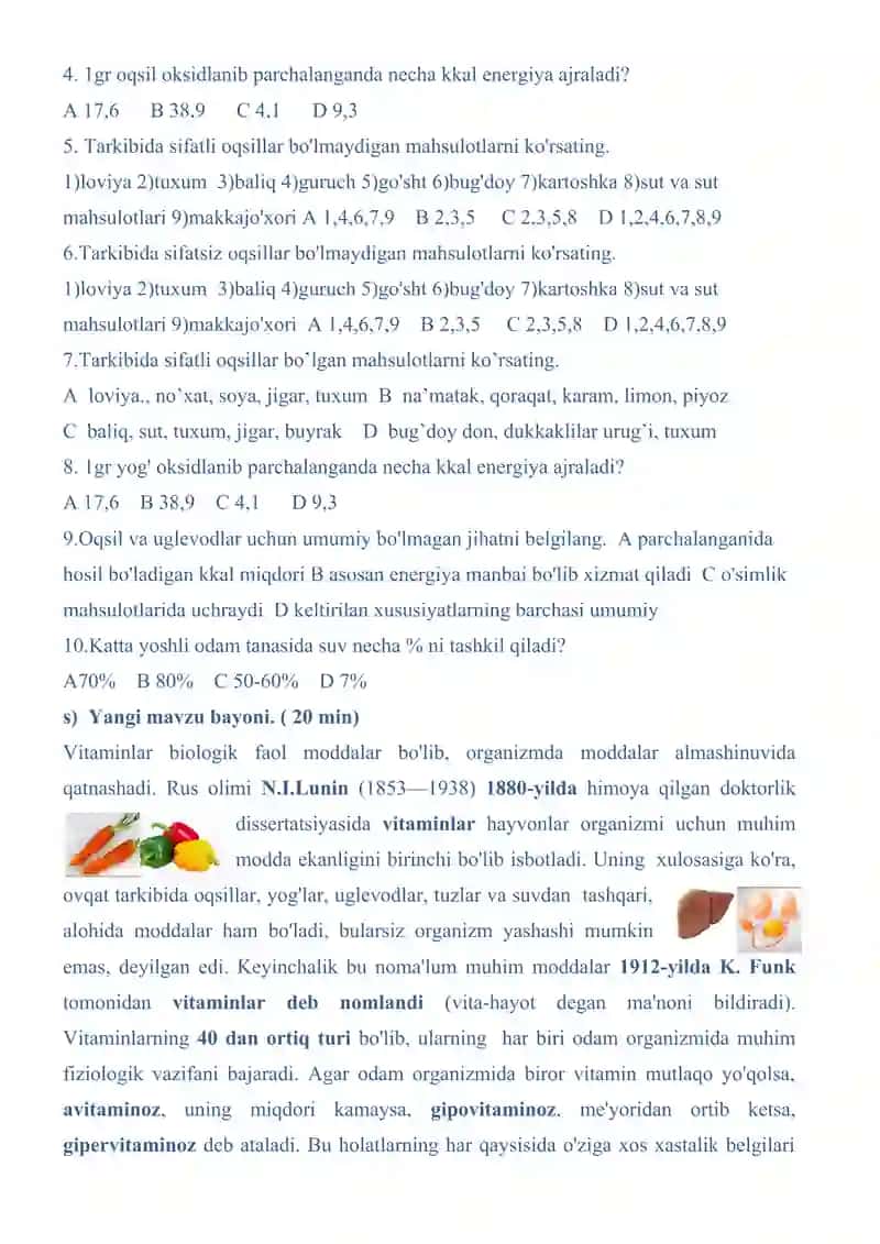 Vitaminlar 3