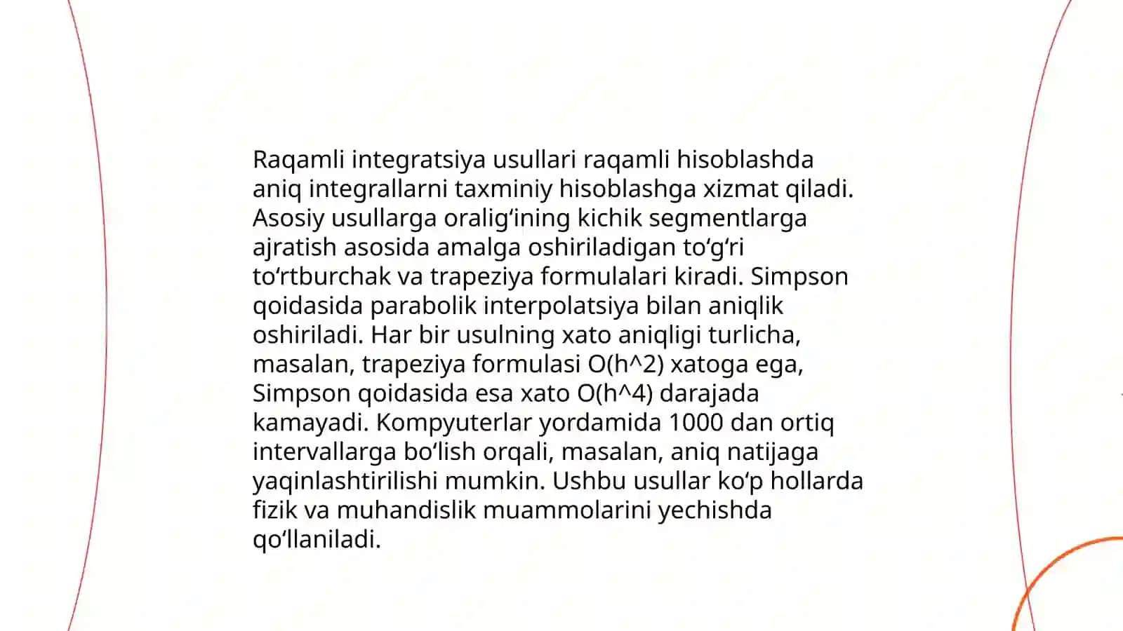 Aniq integrallarni tatbiqiy hisoblash usullari 3