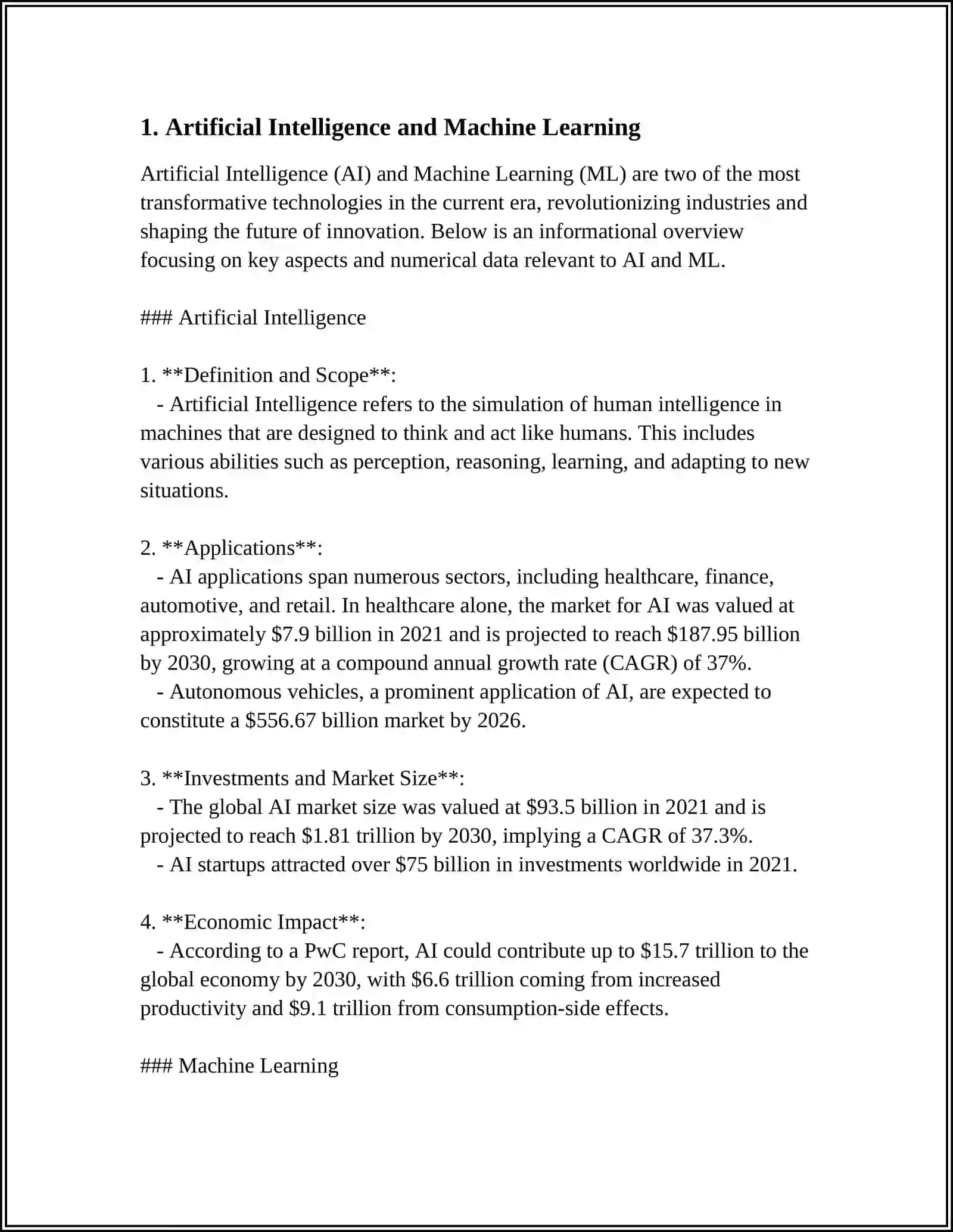 Artificial Intelligence and Machine Learning 3