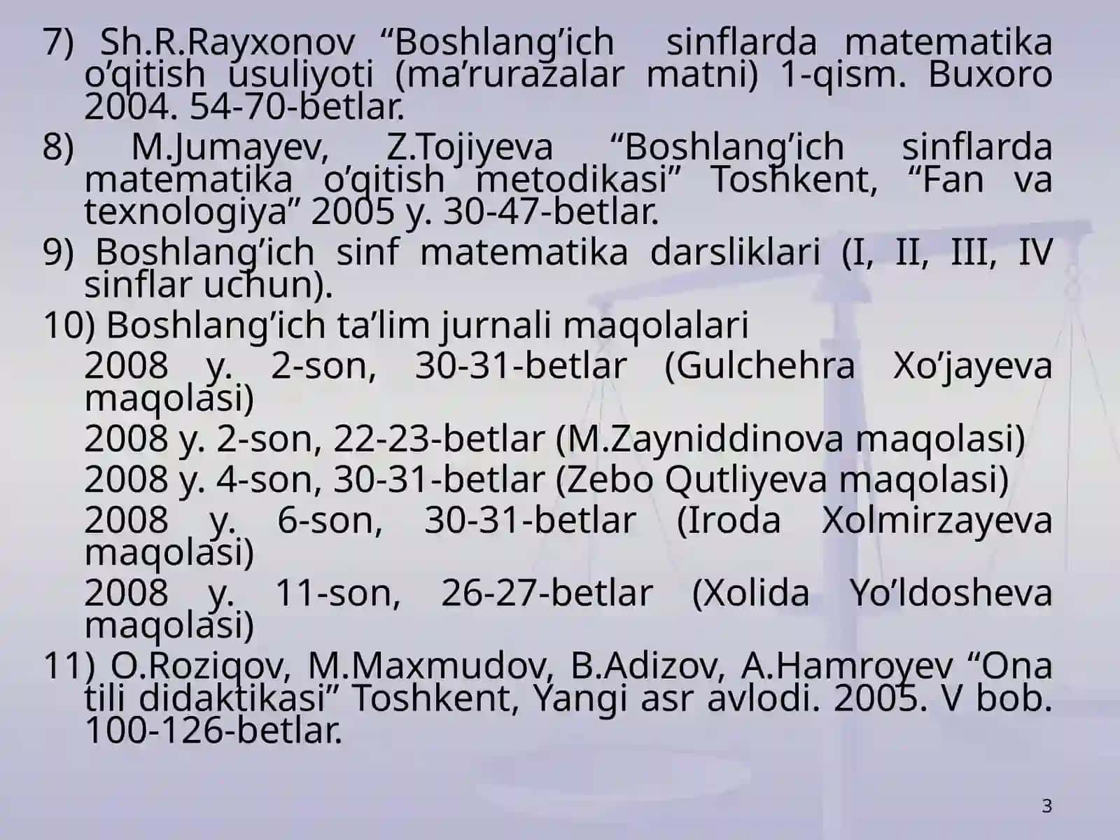 O’qitish metodlari va ularning tasnifi 3