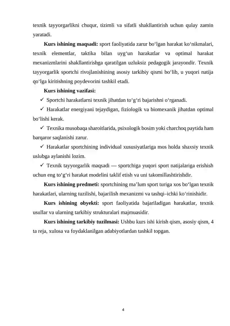 Sportchilarning texnik tayyorgarligi 3