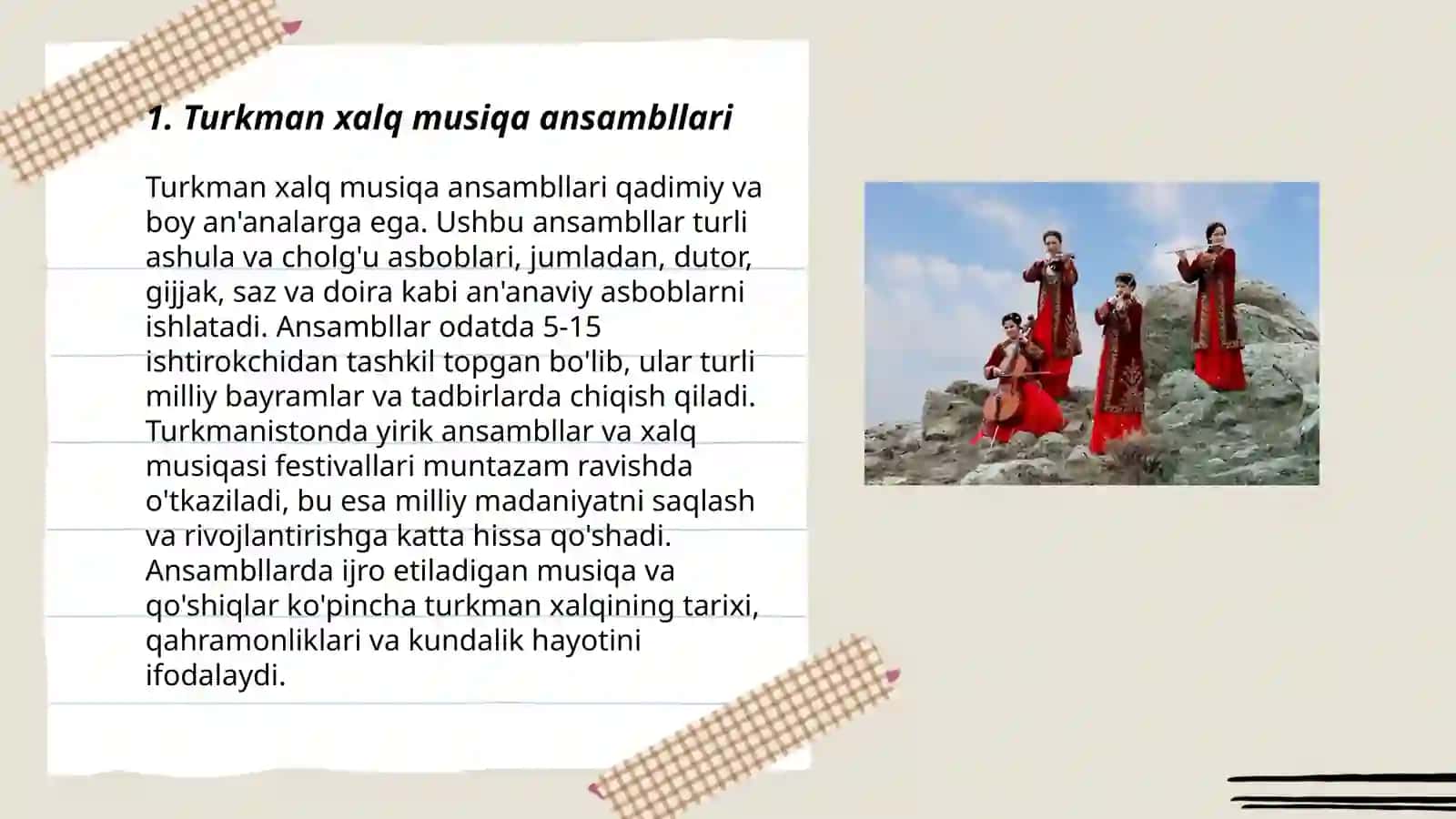 Turkman xalq musiqa madaniyati 3