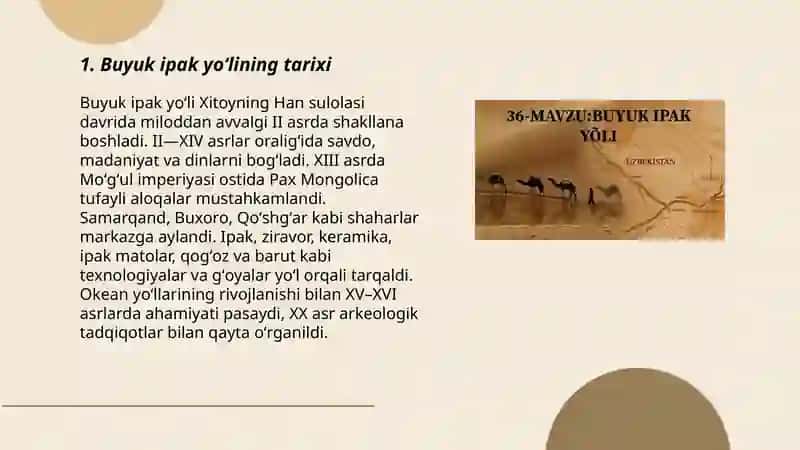 Buyuk ipak yo'li 3