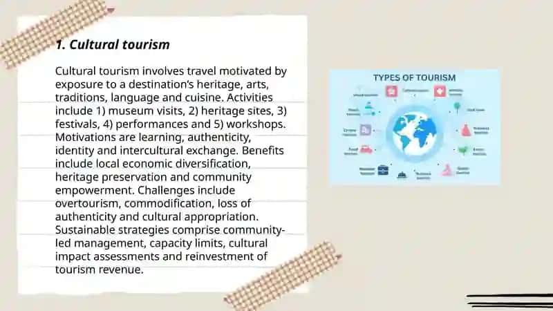 Types of tourism 3