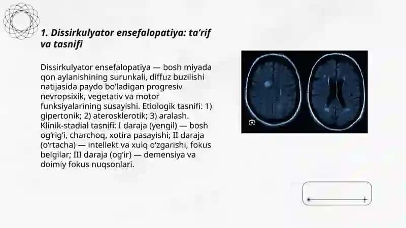 Dissirkulyator ensefalopatiya 3