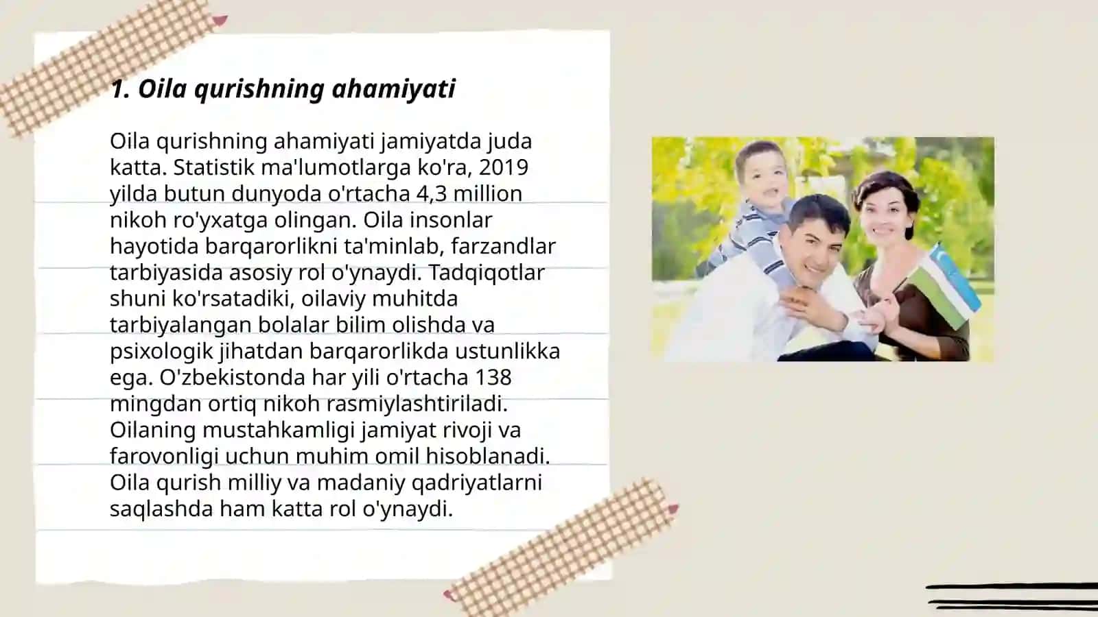 Oila tarbiyasi asoslari 3