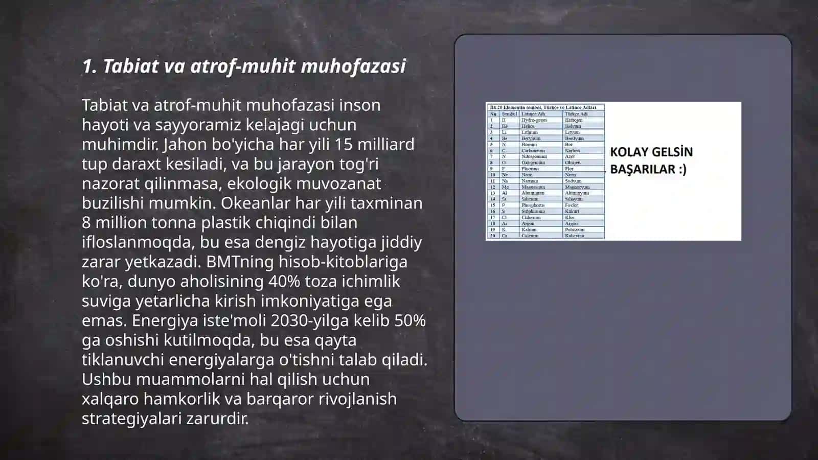 Tabiat va atrof-muhit muhofazasi 3