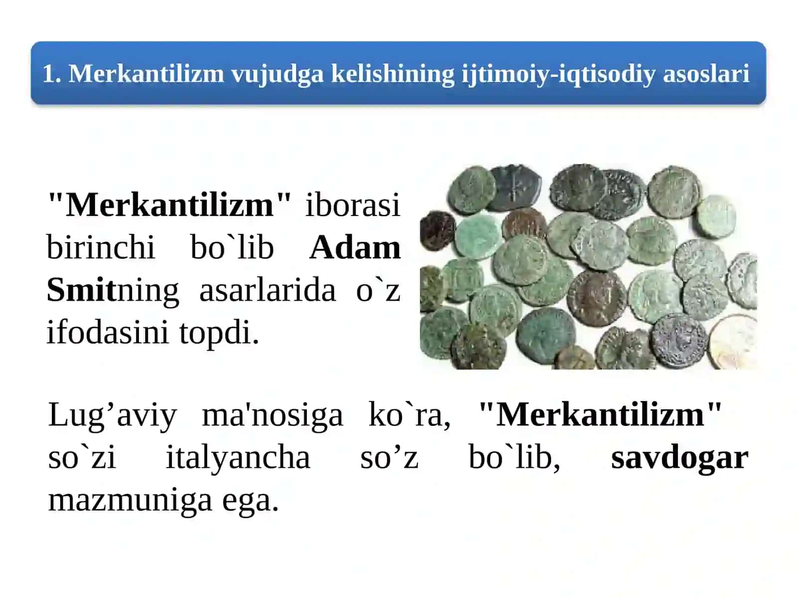Merkantilizm ta'limoti 3