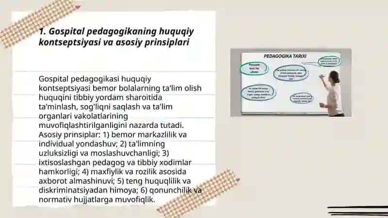 Gospital pedagogikaning huquqiy asoslari 3