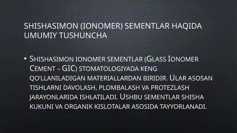shishaionamer sementlar. xususiyatlari, qo'llanilishi 3