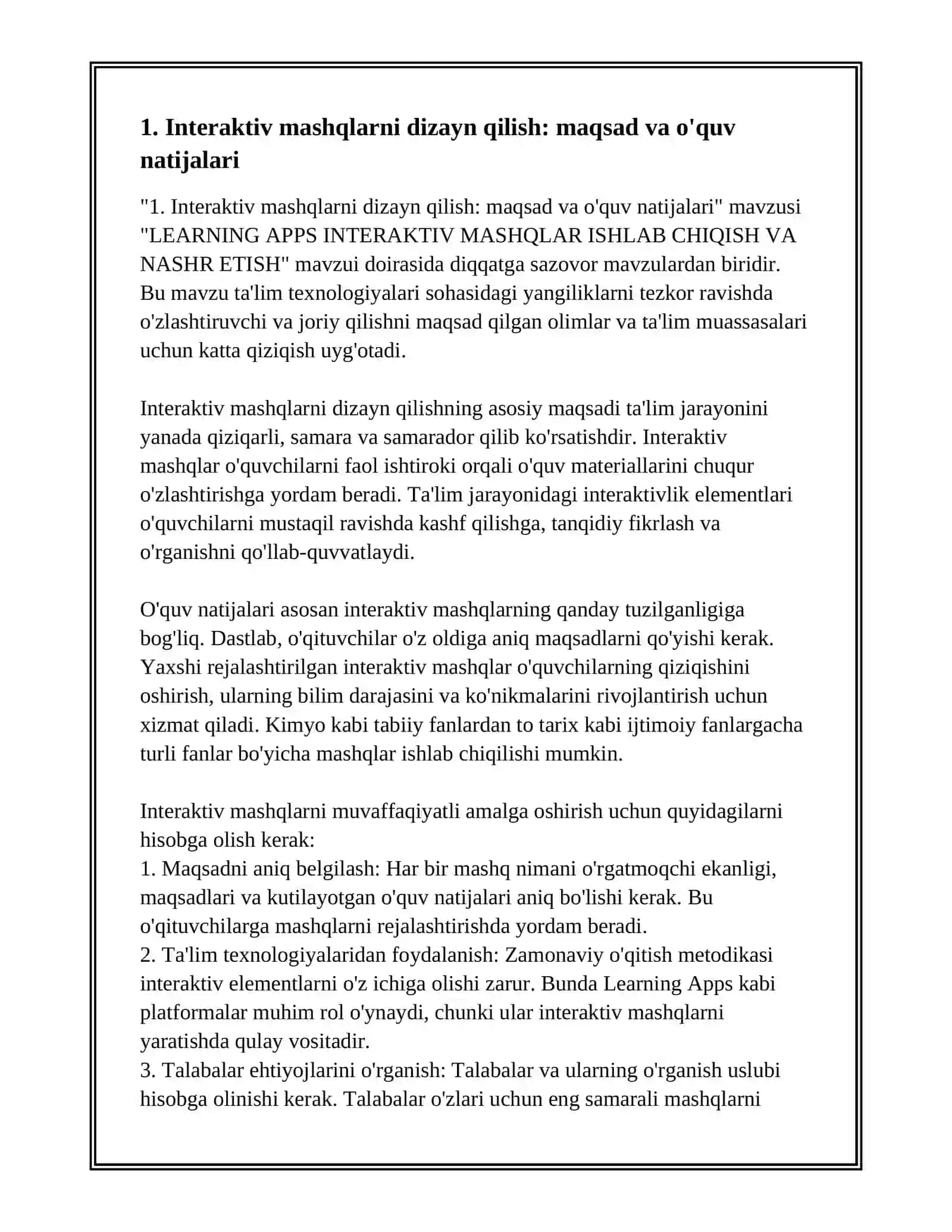 Interaktiv mashqlar dizayni 3