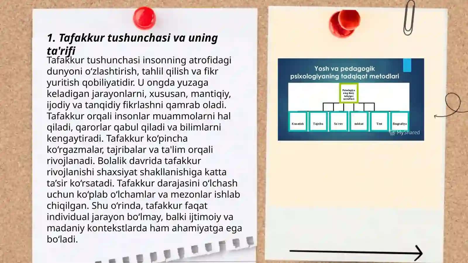 Tafakkur borasidagi psixologik nazariyalar 3