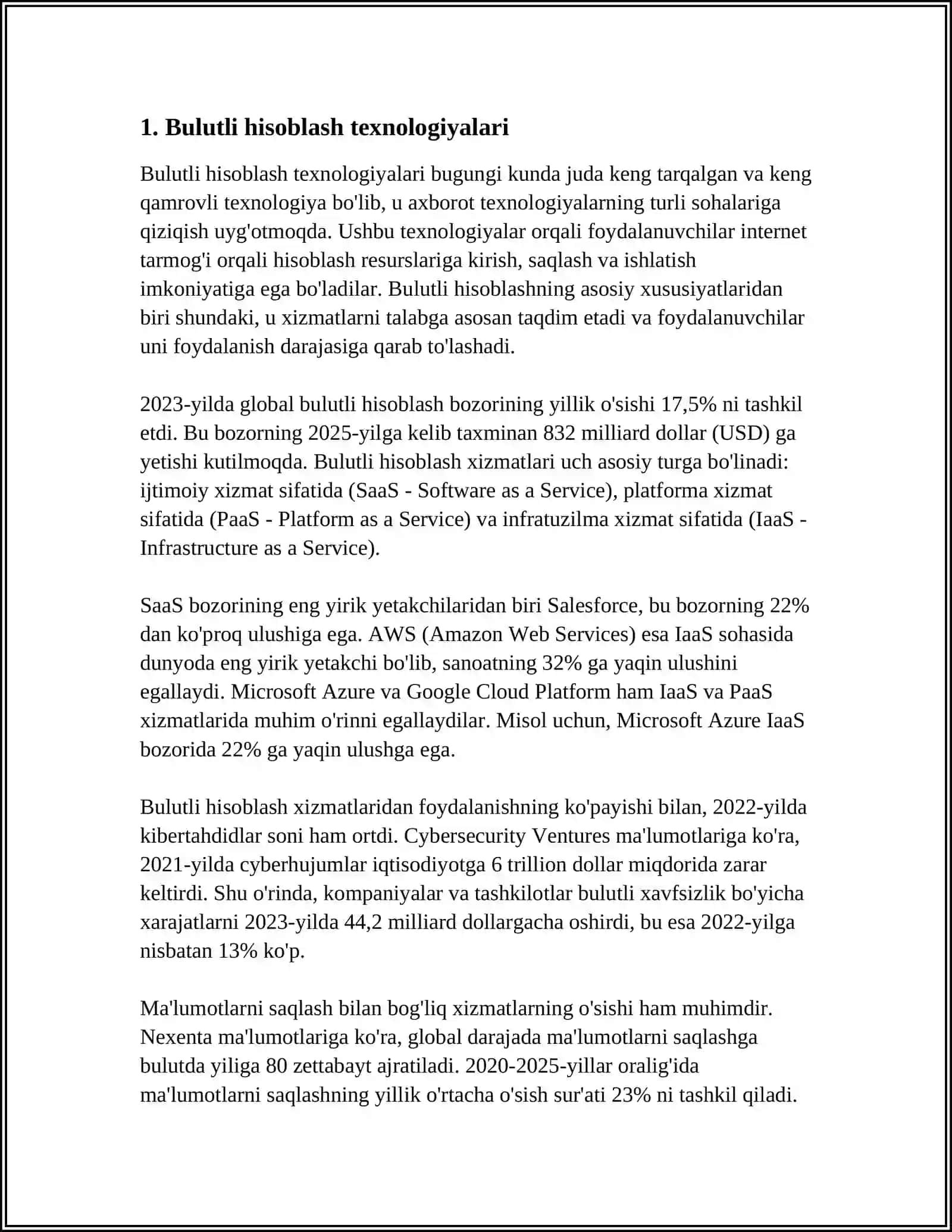 Bulutli hisoblash texnologiyalari 3