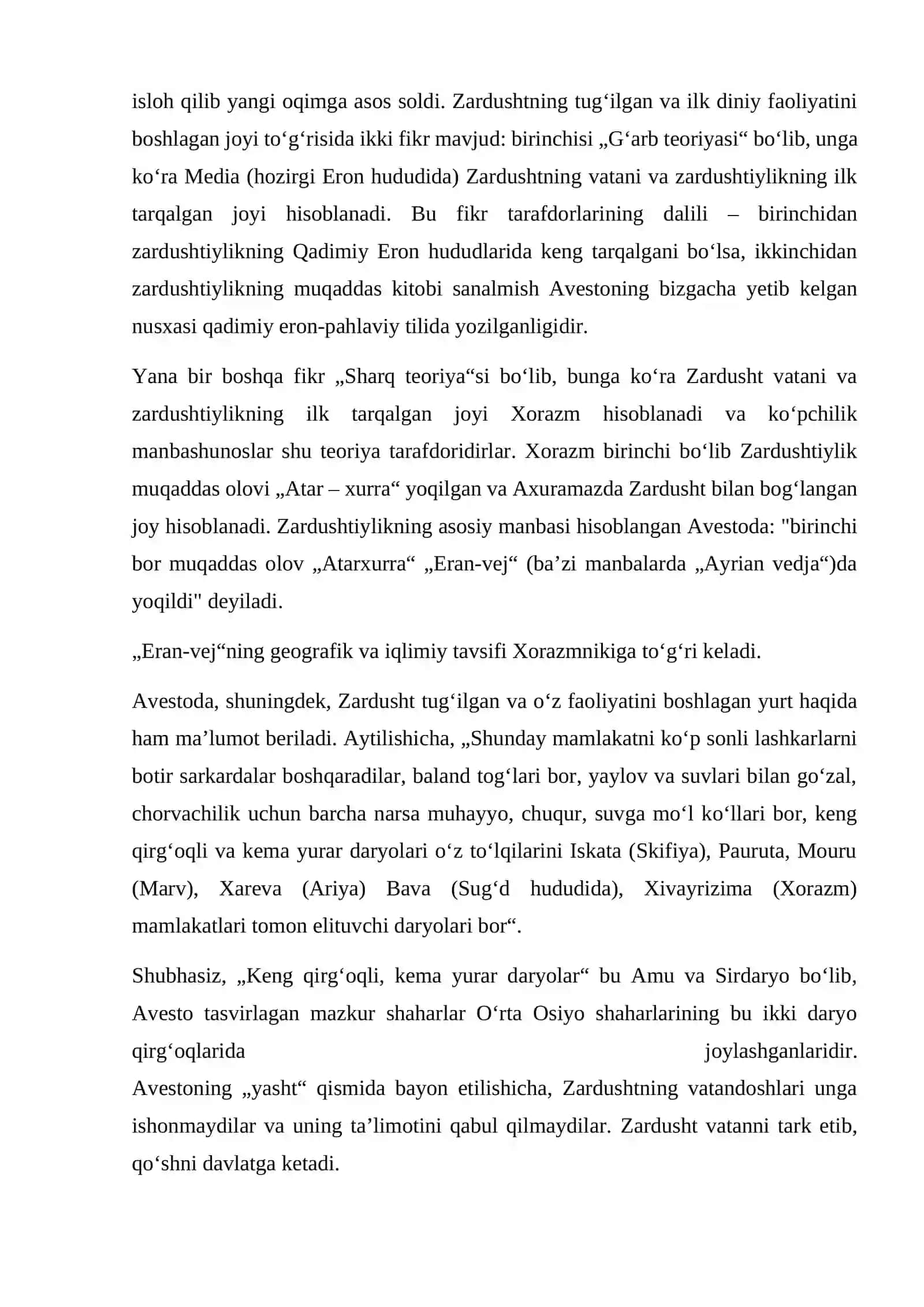 ZARDUSHTIYLIKNING TEOLOGIK TIZIMI VA DINIY MAROSIMLARI 3