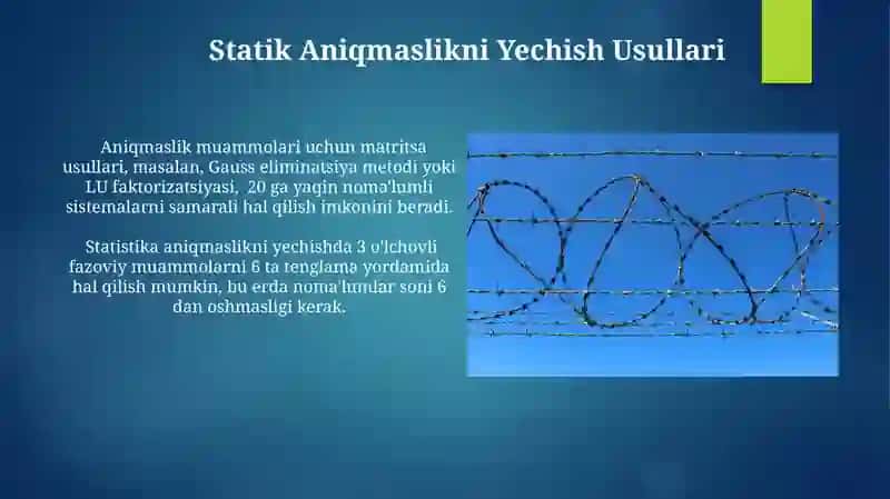 Bog'lanishlar Reaksiyalariga 3