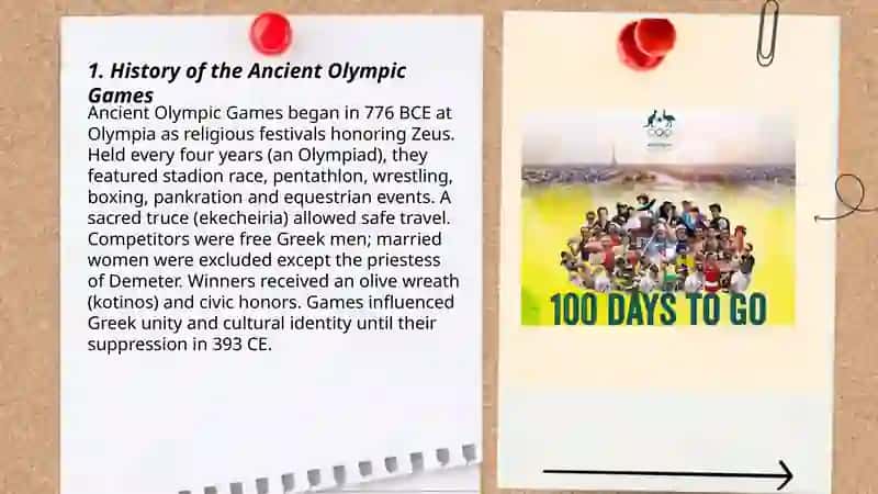 The Olympic games 3