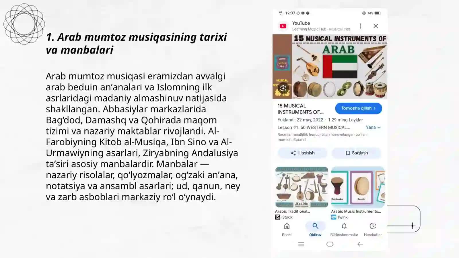 Arab mumtoz musiqasi 3