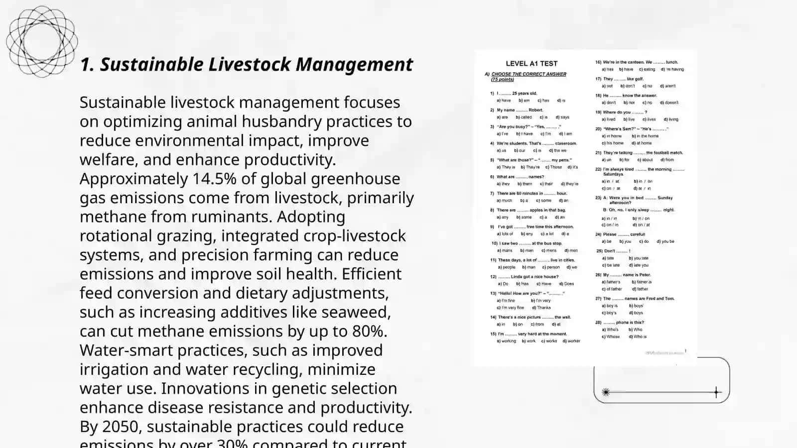 Sustainable Livestock Management 3