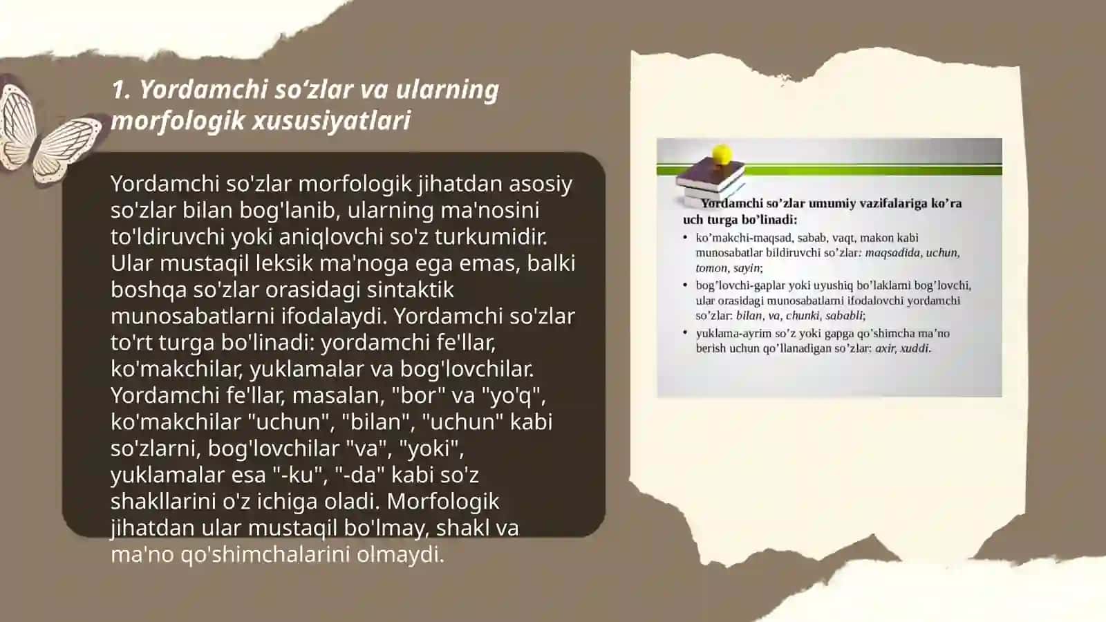 Yordamchi so‘zlar 3