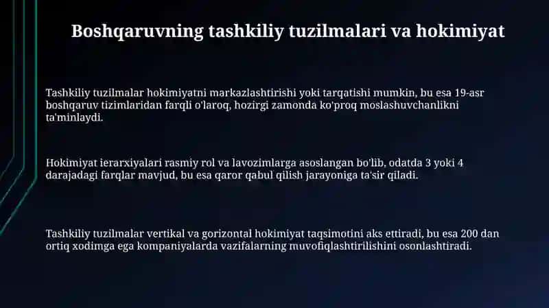 Boshqarishning jamyat tashkilotlari 3