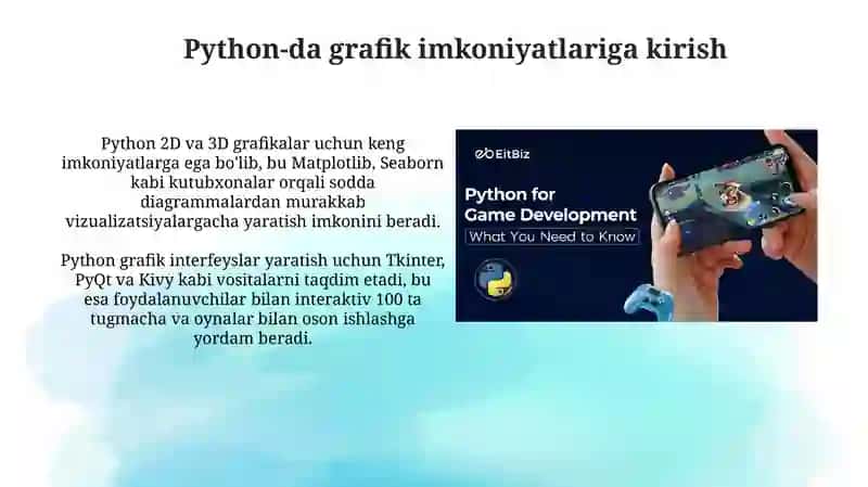 Pythondasturlashtillaridagigrafikimkoniyatlar 3