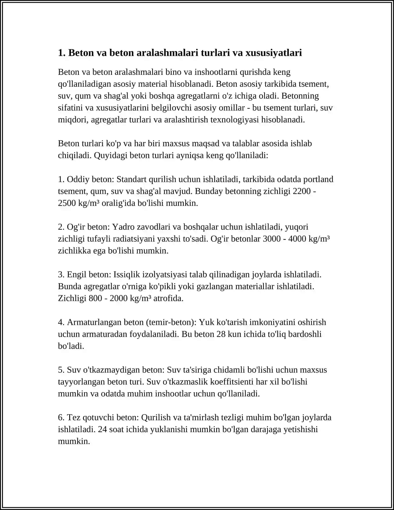QURILISH MATERIALLARI 3