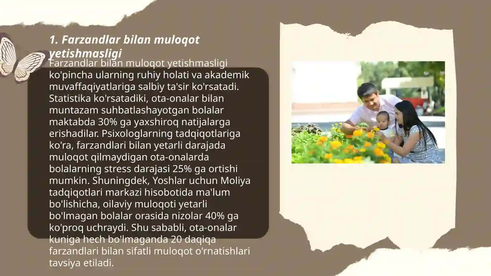 Farzandlar bilan muloqot yetishmasligi 3