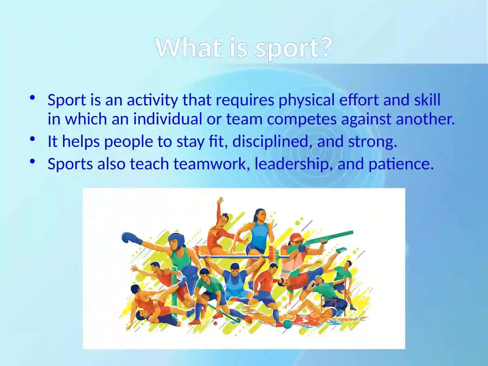 Sport Importance in Life 3