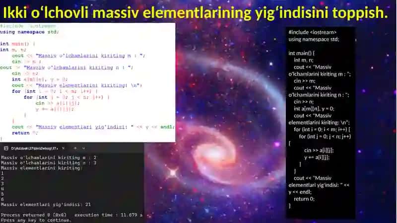 Axborot tizimlari va texnologiyalari yo’nalishi 3