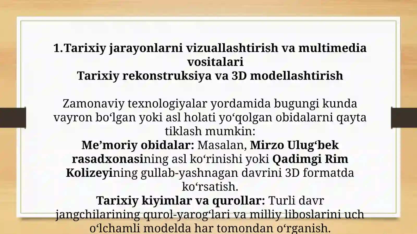 Tarixfanidaaxborottexnologiyalariningqoʻllanilish 3