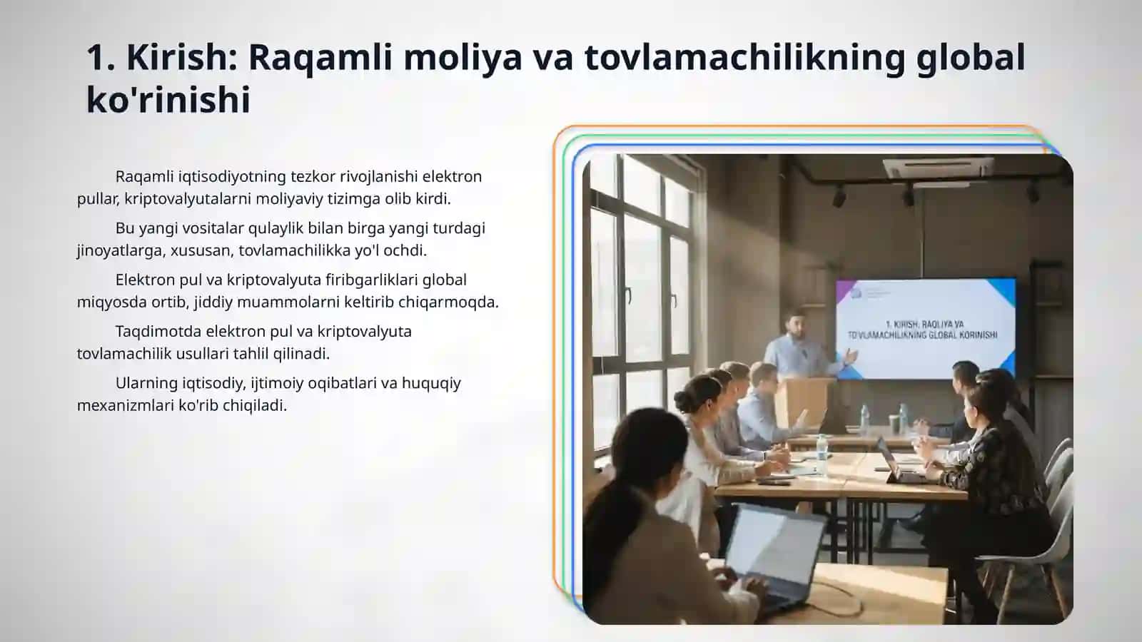 Internet tarmogʼidagi elektron pullar va kriptovalyutalar bilan sodir 3