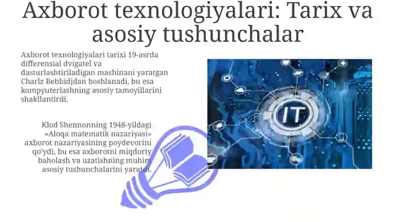 Axborot texnologiyalari 3