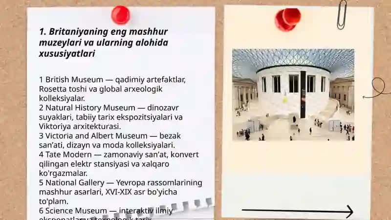 Britaniya muzeylariga sayohat 3